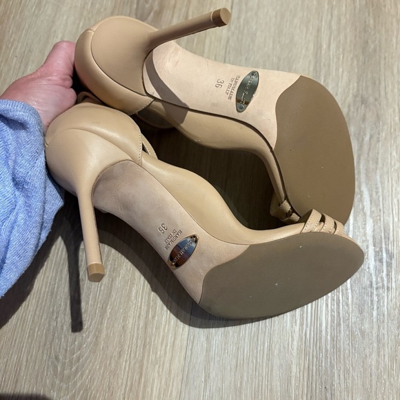 Sarah Flint Grear 85 Nude Leather Sandals Women’s Size 6 (EU 36) – Made in Italy - Picture 7 of 7